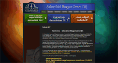 Desktop Screenshot of harmoniadij.sk